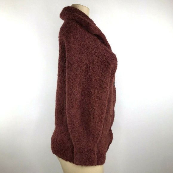 Aritzia Wilfred Oversized Alpaca Cardigan Brown - Picture 10 of 14